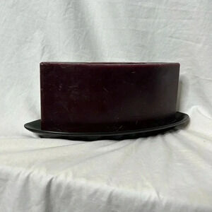 Oblong‎ candle + holder